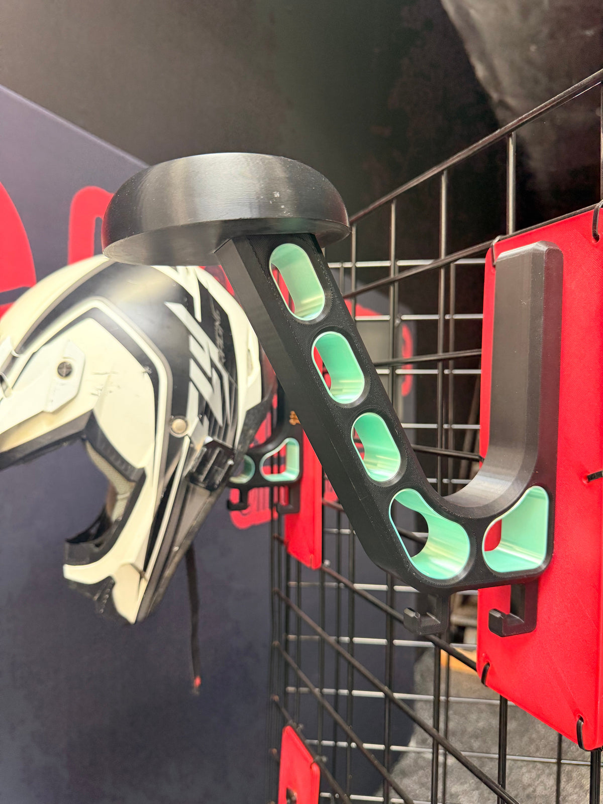Motorcycle Helmet Wall Mount