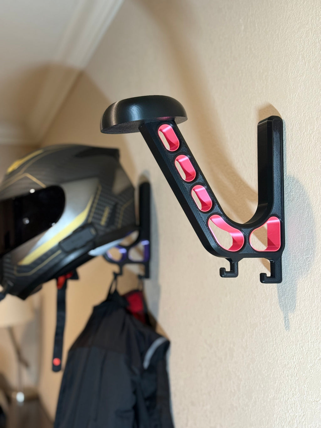 Motorcycle Helmet Wall Mount