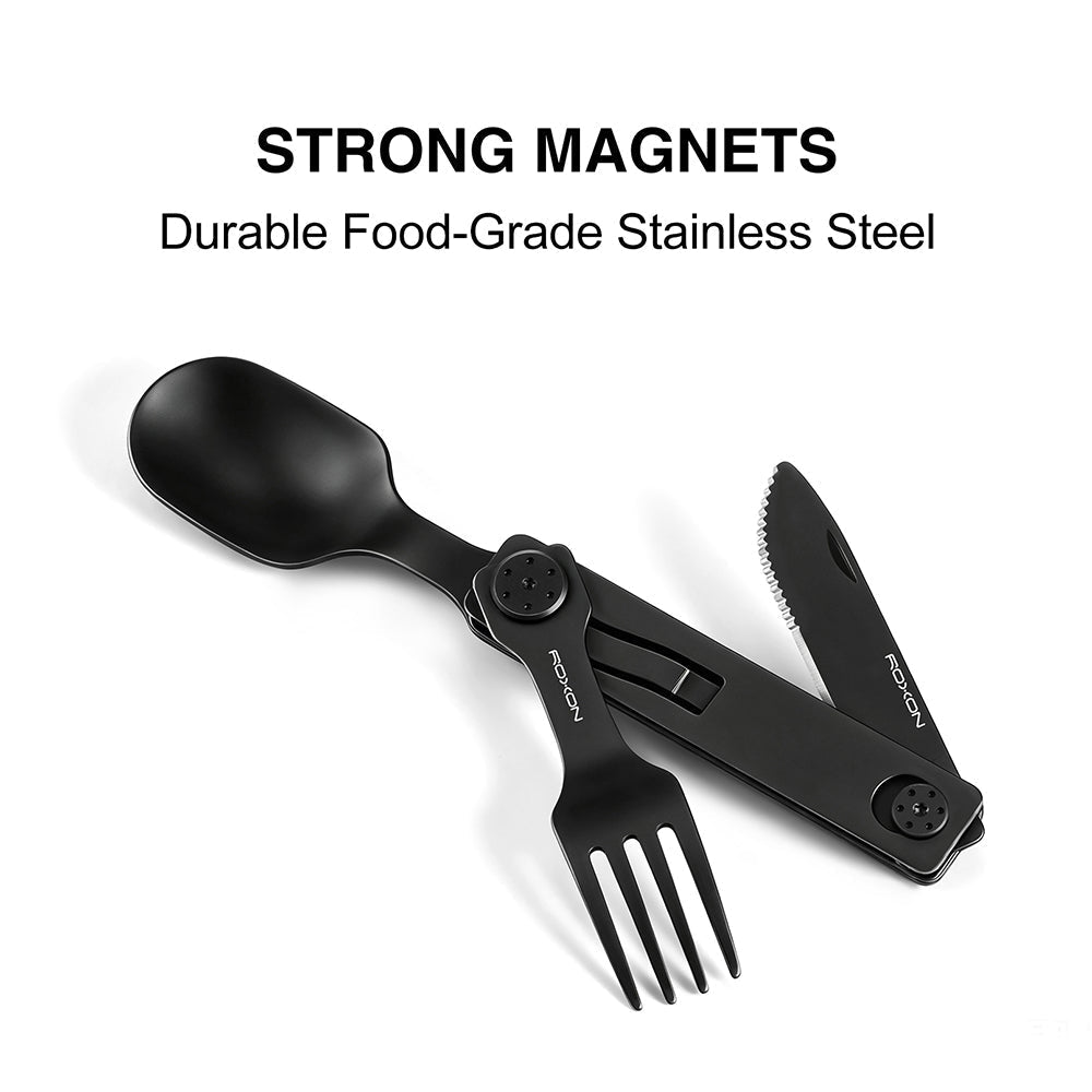 C1S 3-in-1 Folding Cutlery Travel Set